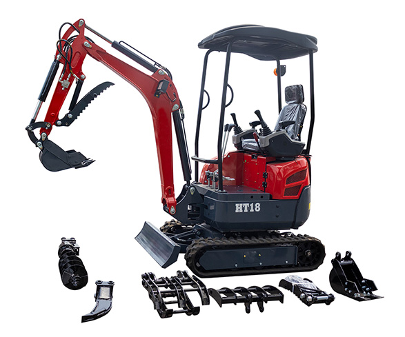 1.8T mini crawler excavator